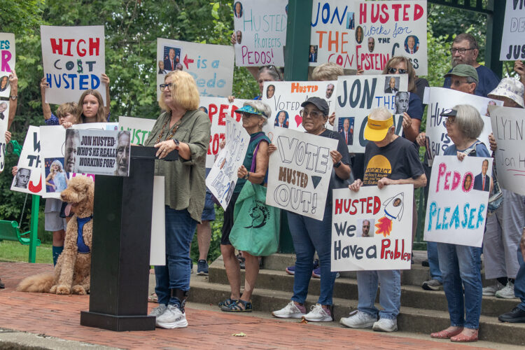 Picture This: Speakers criticize Husted donations